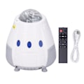 Miniatyrbilde 1 av 5: Nattlamper i romkapsel, 8 lysmoduser, dekorasjon, musikk, USB, Bluetooth, lysende stjerneprojektor