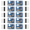 Miniatyrbilde 1 av 5: 10 stk AHT10 Høy presisjon Digital Temperatur og Fuktighetssensor Målemodul I2C Kommunikasjon