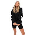 Miniatyrbild 3 av 5: Blakely Hoodies Dam Hooded Sweatshirt Långärmad Pullover Jumper Casual Toppar Svart Black Black 2XL