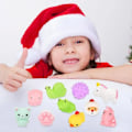 Miniatyrbild 3 av 5: Nedräkningskalender Jul Adventskalender Söt Squishy Leksak För Pojkar Flickor Julklappar Festfavoriter Nedräkningskalendrar style 2