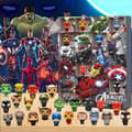 Marvel-hahmojen joulukalenteri, laske alaspäin - Blind Box -lapsille