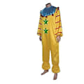 Miniatyrbild 2 av 5: Killer Klowns From Outer Space Cosplay Kostym Clown Jumpsuit Scarf Man Kvinnor Halloween Fest Rollspel Kläder För Vuxna Ny-n M
