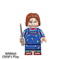 Pikkukuva 3 / 5: 8 kpl / setti Kuuma kauhuelokuvahahmoja Minifigures Billy Freddy Jason Rakennuspalikat Minifigures Lelut Lapset Halloween Luovat lahjat Lahjat[HK]