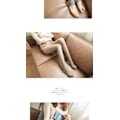 Miniatyrbild 3 av 3: Vintervarma Leggings Dam Tjock Fleece Leggings Hög midja gray Yl gray Z gray 80g with socks