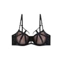 Dam BH Mesh Underkläder Deep-V Push Up Bysthållare . 36/80AB