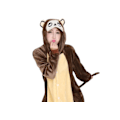 Pikkukuva 3 / 5: Charmander Aikuisten Onesie-Puku Pyjama Kirjaviikko Cosplay Keltainen Ruskea Punainen Brown Red 110