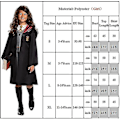 Miniatyrbilde 4 av 4: 3-14 år barn tenåringer gutter jenter Harry Potter Hermione Granger Gryffindor Cosplay Uniform Kostymer Antrekk Sett Gaver 11-14 år 11-14 Years Girl