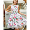 Miniatyrbilde 2 av 5: 50-talls underkjole Rockabilly Dress Crinoline Tutu for kvinner Hvit White XL