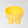 Pikkukuva 3 / 5: Kissan suosikki makaronikulho: Sulava, kaatumaton, suojaa kaulaa, 450 ml yellow