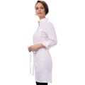 Miniatyrbillede 4 af 7: Unisex Halv Bistro Server Forklæde White