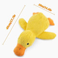 Miniatyrbillede 3 af 3: Quack And Toy, Ny Andet Duck Dog Toy 2024, Plys Hundelegetøj Med Sovende And, der Knirker Med Tænder, Vokalisering Lettelse, Lille og Mellemstore Hunde, Kæledyrs Vokalisering