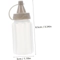Miniatyrbilde 2 av 7: 8 stk Smørbrød-Squeezeflasker, Sausflasker, Malingssqueezeflasker, Squeeze-Squirt-Condimentflasker, Salatdressingbeholder, Saus-Squeezebeholder