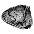 Miniatyrbillede 3 af 9: Trekantet fiskenet foldbart aluminiumlegering letvægts fiskeri og rejer fiskeri tilbehør