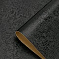Miniatyrbillede 1 af 4: Premium Tyk Selvklæbende Læderlap til Sofa, Bilindretning Reparation - 25*30cm, Ideel til at Gendanne Sæder og Efterligne Læder med Høj Kvalitet black