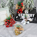 Miniatyrbillede 3 af 4: Juleklokkepynt Jingle Bells Hjemmepynt Red A