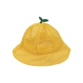 Miniatyrbilde 3 av 9: Barnehatt med justerbar snor, søt netting, pustende sommerhatt, gul yellow