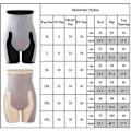 Miniatyrbild 5 av 5: Formande Underkläder för Kvinnor med Fiberåterställning, Grafen-Bikaka, Åtdragande Shapewear, Magkontroll-Shorts Black 4XL