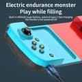 Miniatyrbilde 6 av 11: Hvit trådløs Bluetooth-kontroller med Type-C, kompatibel med PS4, iOS, Android, Switch og PC