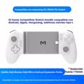 Miniatyrbillede 8 af 10: 276 mm mobil spilcontroller, Hall Effect joystick, Type-C kablet gamepad til telefon, pc og tablet