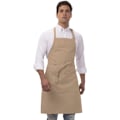 Miniatyrbillede 1 af 4: Chef Works Unisex Slagterforklæde Khaki