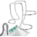 Miniatyrbillede 1 af 6: Justerbar Vaskemaskine Vaskeafløbsslange Holder Krog, Vask Tub Slange Guide Clip, Universal Utility Sink Slange Klemme, 304 Rustfrit Stål
