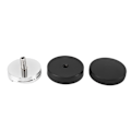 Miniatyrbillede 7 af 9: 304 Rustfrit Stål Kaffe Dispenser Kaffe Nivellerings Tamper Kaffe Dispenser Værktøj Sort 3mm black 53 mm Heavy