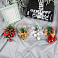 Miniatyrbillede 4 af 4: Juleklokkepynt Jingle Bells Hjemmepynt silver C