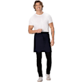 Miniatyrbillede 2 af 7: Unisex Halv Bistro Server Forklæde Navy