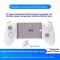 Miniatyrbillede 9 af 10: 176 mm mobil spilcontroller, Hall Effect joystick, Type-C kablet gamepad til telefon, pc og tablet