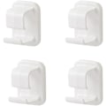 Miniatyrbillede 1 af 6: 4 stk. Væghængte Vaskestands-Krog Multifunktionelle Vægkrog Køkken Badeværelse Stativ Vaskestands Opbevaringsstativ Vaskestands Holder Krog Sømløse Kroge