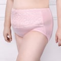 Miniatyrbild 5 av 5: Plus Size Trosor, Utökad Design, Andningsbar, Hög Midja, Magkontroll, Triangel Damunderkläder, Fyra-pack. 4XL