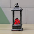 Miniatyrbild 1 av 2: Jul-Lyktor Dekorationer Batteridrivna Hängande för Inomhus Utomhus silver