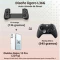 Miniatyrbillede 7 af 9: Kablet Type-C spilcontroller til iOS og Android, skridsikkert design, velegnet til håndholdt gaming