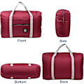 Miniatyrbillede 5 af 5: Stor Rejsetaske Duffel Tote Bag, Bærbar Foldbar Opbevaringspose Med, Rejsetaske Tøj Opbevaringspose, Vandafvisende Rejsetaske Tote Bære Ba