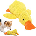 Miniatyrbilde 1 av 6: Quack-Quack Andedukke Hundefile, 2024 Nyeste Holdbar The Mellow Dog Rolig Andedukke Hundefile, Gul Stuffet Andedukke Hundefile for Hunder Innendørs Valp (Gul) Yellow