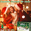 Miniatyrbild 7 av 7: Kalender 2024, 618 Stycken Julbyggklossar Set, Mini Julbyggklossar, Nedräkning Jul Leksak, Julgåvosatser för Vuxna, Hall