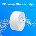 Miniatyrbillede 5 af 6: 360 Graders Drejeligt Vandhane Filter, Vandhane Filter Vandrenser Vandhane Filter Rensning til Køkken og Badeværelse 10 pcs Filter Cartridges
