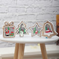 Miniatyrbilde 2 av 4: LED-julelys varm hvit innendørs barnerom julelelys nattlys C