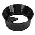 Miniatyrbillede 1 af 9: Kaffefordeler til seks personer, stænksikker doseringsbeholder og pulverring, egnet til enkelt- og dobbeltventilkaffeudstyr, sort 300 ml Black 300ml