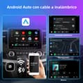 Miniatyrbild 4 av 7: Mini 2-i-1 trådlös CarPlay- och Android Auto-adapter, dold Plug and Play med Type-C