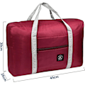 Miniatyrbillede 4 af 5: Stor Rejsetaske Duffel Tote Bag, Bærbar Foldbar Opbevaringspose Med, Rejsetaske Tøj Opbevaringspose, Vandafvisende Rejsetaske Tote Bære Ba