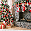 Miniatyrbild 4 av 5: Färgglada Pepparkaksjulgransprydnader - 12-pack Julgranskulor Godis Lollipop Trä Dekoration för Festlig Heminredning