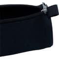 Miniatyrbillede 3 af 4: Basis rundt penalhus til skolebrug, sort, stor størrelse, Ø7x22 cm, 600D polyester, stærk lynlås, velegnet til børn fra 6 år og opefter.