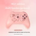 Miniatyrbillede 4 af 10: Sort trådløs spilcontroller, kompatibel med Switch-konsol, multiplatform gamepad med bevægelseskontrol