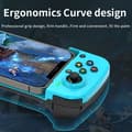 Miniatyrbilde 7 av 11: Grønn trådløs Bluetooth-kontroller med Type-C, kompatibel med PS4, iOS, Android, Switch og PC