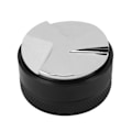 Miniatyrbillede 3 af 9: 304 Rustfrit Stål Kaffe Dispenser Kaffe Nivellerings Tamper Kaffe Dispenser Værktøj Sort 3mm black 53 mm Heavy
