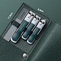 Miniatyrbild 2 av 5: Portabel Nagelklipparset - Nagelklippare i Rostfritt Stål - Manikyr Pedikyr Professionellt Verktygsset Skönhet Manikyr Komplett Set Långvarig Skärpa