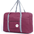 Miniatyrbillede 1 af 5: Kabinekuffert Under-Sæde Foldbar Rejsekuffert Holdall Tote Carry On Baggage Overnight Til Kvinder Og Mænd