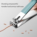 Miniatyrbild 3 av 5: Portabel Nagelklipparset - Nagelklippare i Rostfritt Stål - Manikyr Pedikyr Professionellt Verktygsset Skönhet Manikyr Komplett Set Långvarig Skärpa