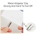 Miniatyrbilde 4 av 7: 10 stk Memo- og Meldingklippholder, Vertikale Notater / Fotoholder med Alligator-klipp og Furu-base for Kontor / Bryllup / Fest...